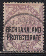 1d Used, Oveprint '  BECHUANALAND PROTECTORATE',  Used 1897, - 1885-1964 Protectoraat Van Bechuanaland