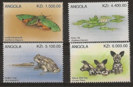 ANGOLA 1996 FAUNA AND FLORA MNH - Angola