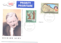 2001. Austria, The Letter Sent By Prioritaire Post To Moldova - Storia Postale