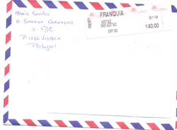 1999. Portugal, The Letter Sent By Air-mail Post To Moldova - Cartas & Documentos