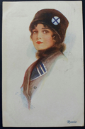 CPA Russia Illustration Signée By A. Vivian Mansell 1918 - Rusia