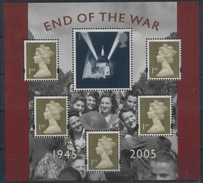 2005 Gran Bretagna, 60° Anniversario Fine Guerra Mondiale , Serie Completa Nuova (**) - Ongebruikt