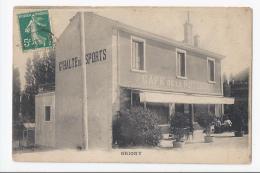 CPA 69- GRIGNY - CAFE DE LA ROTONDE - GRANDE HALTE DES SPORTS - Grigny