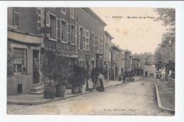 CPA 69- GRIGNY - MONTEE DE LA PLACE - CAFE J. GERVAIS - TABAC - Grigny