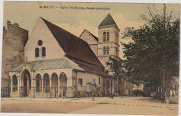 (R5) VAL DE MARNE , SAINT MAUR , église ST NICOLAS - Villecresnes