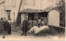 15.....CANTAL.....AUVERGNE....UN COIN FE FOIRE - Autres & Non Classés