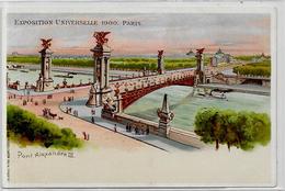 CPA Exposition Universelle 1900 PARIS Non Circulé Dos Non Séparé - Mostre