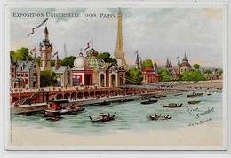 CPA Exposition Universelle 1900 PARIS Non Circulé Dos Non Séparé - Mostre