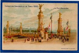 CPA Exposition Universelle 1900 PARIS Non Circulé Dos Non Séparé - Expositions