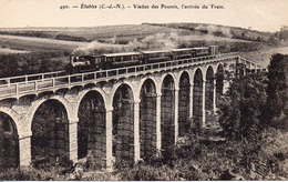 22....COTES D ARMOR.......ETABLES...VIADUC DES POURRIS...TRAIN - Etables-sur-Mer