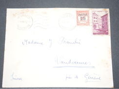 MONACO - Enveloppe Pour La Suisse En 1939 , Affranchissement Plaisant - A Voir - L 6264 - Briefe U. Dokumente