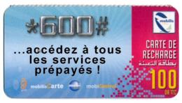 Phonecard Télécarte Mobilis Algérie Algeria - Accédez à Tous Les Services Prépayés Telefonkarte Telefonica - Algerije