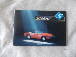 Solido 1992 Mini Catalogue - Modelbouw