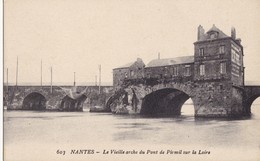 NANTES . -  La Vieille Arche Du Pont De Pirmil Sur La Loire - Nantes