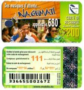 Phonecard Télécarte Mobilis Algérie Algeria - Musiques D'attente Waiting Music Telefonkarte Telefonica - Algerije