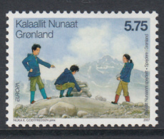 Greenland MNH 2007 Scott #493 5.75k Scouts And Rock Piles - EUROPA - Ungebraucht