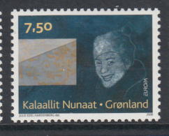 Greenland MNH 2008 Scott #512 7.50k Woman, Envelope - EUROPA - Neufs