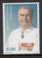 Greenland MNH 2009 Scott #541 8k Prince Henri, 75th Birthday - Ungebraucht