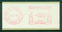 Frankeermachine Nederland Hilversum 20.3.97 ** - Máquinas Franqueo (EMA)