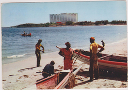 AFRIQUE DE L´OUEST,Sénégal,prés Guinée,BATEAU DE PECHE,N'GOR,1966 - Senegal