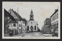 DIEMERINGEN - L' Eglise Et La Mairie - Diemeringen