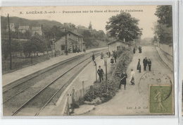 95 Val D'oise - Lozère Panorama Sur La Gare Et Route De Palaiseau - Other & Unclassified