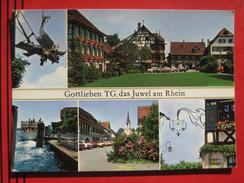 Delcampe - Gottlieben (TG) - Mehrbildkarte "Gottlieben TG, Das Juwel Am Rhein" - Gottlieben