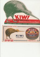 BUVARD " 2 BUVARDS KIWI  CIRAGE DE LUXE - Wash & Clean