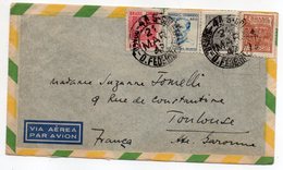 Brésil--1947--lettre  Pour Toulouse (France)--timbres  -- Cachets - Briefe U. Dokumente