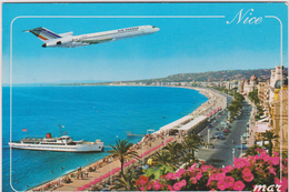 Alpes  Maritimes :  NICE  (  Avion -  Bateau) - Transport Aérien - Aéroport