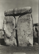 Stonehenge, Wiltshire - The West Trilithon (Fell 1797, Re-erected 1958) - Stonehenge