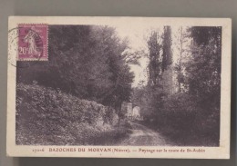 BAZOCHES DU MORVAN ( 58 - Nièvre ) - Route De Saint Aubin - Bazoches