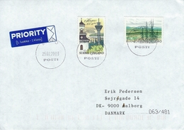 Finland - Cover Sent To Denmark 2003.  H-1101 - Covers & Documents