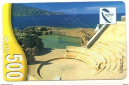 Phonecard Télécarte Mobilis Algérie Algeria - Tipaza Theater Theatre Roman Ruins Teatro Telefonkarte - Argelia