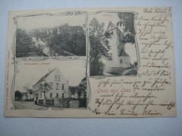 LAAS  Bei Oschatz     , Schöne Karte Um 1904 - Oschatz