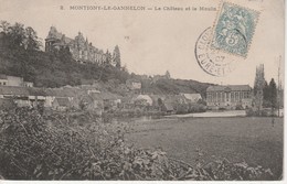 28 - MONTIGNY LE GANNELON - Le Château Et Le Moulin - Montigny-le-Gannelon