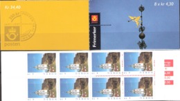 Norway Norge 1997 Tourist Stamps, Røros Church, Mi 1246 In Booklet, MNH(**) - Booklets