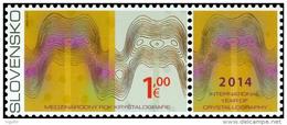 SK 2014-729 CRYSTALLOGRAPHY, SLOVAKIA, 1 X 1v, MNH - Unused Stamps