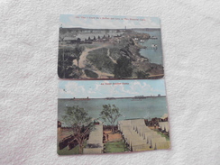 2 Cartes Beau Et Ideal Campement Militaire ..CHATTANOOGA ..TENNESSE - Chattanooga