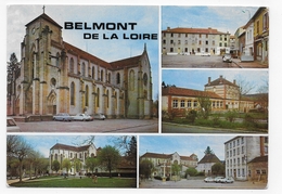 BELMONT DE LA LOIRE EN 1971 - N° 1525 - MULTIVUES - CPSM GF VOYAGEE - Belmont De La Loire