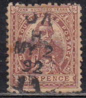 4d Used New South Wales 1888, Captian Cook, (cond. Paper Thinned At Corner) - Usados