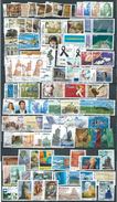 ESPAGNE ESPAÑA SPAIN 2004 FULL YEAR AÑO COMPLETO SINGLES STAMPS FROM SHEETS, CARNETS USEDS WITH ORIGINAL POST MAILED - Ganze Jahrgänge