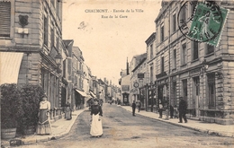 52-CHAUMONT-ENTREE DE LA VILLE RUE DE LA GARE - Chaumont