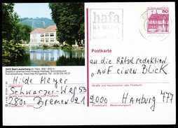 80596) BRD - Bildpostkarte P 138 P6/85 - OO Gestempelt - 60Pf Rheydt, 3422 Bad Lauterberg, Kurhaus - Postales Ilustrados - Usados