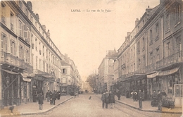 53-LAVAL- LA RUE DE LA PAIX - Laval