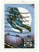 1993 - Stati Uniti 2134 Fantasia Spaziale, - Etats-Unis
