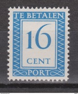 NVPH Nederland Netherlands Holanda Pays Bas Port 92 MLH Timbre-taxe, Postmarke, Sellos De Correos NOW MANY DUE STAMPS - Tasse