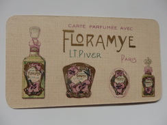 Carte Parfumée Avec L.T. Piver  Paris - Anciennes (jusque 1960)