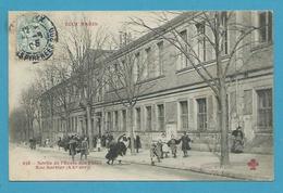 CPA 658 TOUT PARIS - Sortie De L'Ecole Des Filles Rue Sorbier (XXème) - Editeur FLEURY - Paris (20)