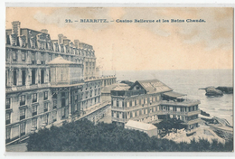 64 - Biarritz Casino Bellevue Et Les Bains Chauds 1908 Ed Papeterie Anglaise - Biarritz